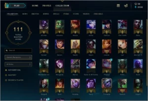 Conta Lol Level 55//Bronze 4//31 Campeão//5 skins - League of Legends