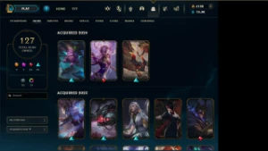 Conta Challenger TFT, +6k RP, Todos bonecos no lol, MT Skin - League of Legends