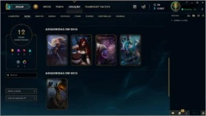 CONTA LOL UNRANKED LVL 50 CONTENDO 54 CHAMPS E SKINS - League of Legends