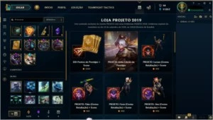 CONTA LOL UNRANKED LVL 50 CONTENDO 54 CHAMPS E SKINS - League of Legends