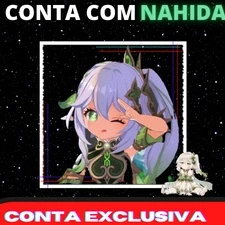 ✨GENSHIN IMPACT NAHIDA REROLL-AR 10✨ (Melhor Custo)