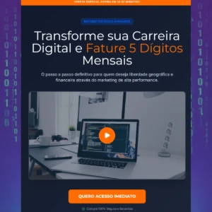 Criação de Landing Page - Responsivo e Profissional - Serviços Digitais