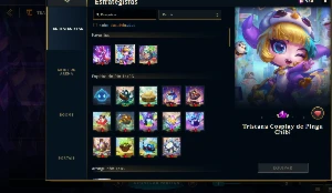Conta Lol mestre 300 pdL, Nível 612, 319 skins - League of Legends
