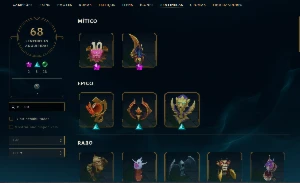 Conta Lol mestre 300 pdL, Nível 612, 319 skins - League of Legends