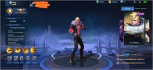 CONTA MOBILE LEGENDS 42 SKINS - SKIN KOF LEONA