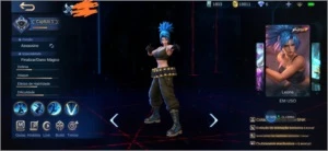 CONTA MOBILE LEGENDS 42 SKINS - SKIN KOF LEONA