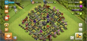 CLASH OF CLANS/ DUAS CV11 QUASE FULL/2 CV 9 RECENTES