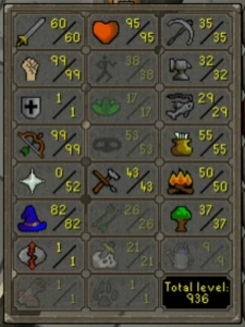 Pure 99 Str e Renged osrs - Runescape