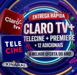 Claro Tv +  [conteúdo removido]  +  [conteúdo removido]  + 12 Adicionais - Assinaturas e Premium