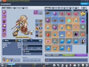 Conta Grand Chase Classic Lass Full fenix fantasma