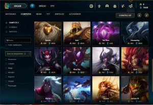 Conta prata 2 com 150 Champs e 118 Skins - League of Legends LOL