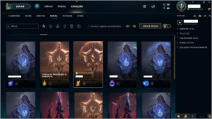 Conta Season 2 + Icones e Skins Unicas - League of Legends LOL