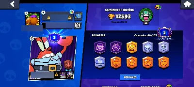 Conta de Braw super boa - Brawl Stars