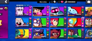 Conta de Braw super boa - Brawl Stars