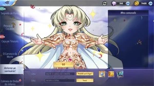 CONTAS PARA EVENTO CAMARADA - Saint Seiya Awakening SSA