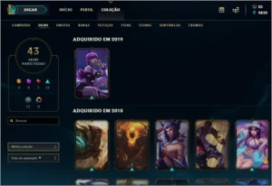 Conta Prata IV 61 de pdl - League of Legends LOL