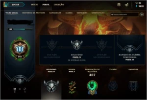 Conta Prata IV 61 de pdl - League of Legends LOL