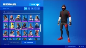 CONTA FORTNITE IKONIK E GLOW + 88 Skins (APENAS PC)