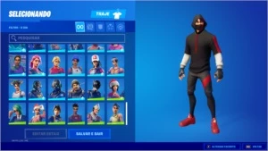 CONTA FORTNITE IKONIK E GLOW + 88 Skins (APENAS PC)