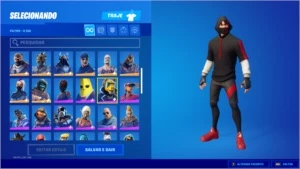 CONTA FORTNITE IKONIK E GLOW + 88 Skins (APENAS PC)