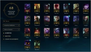 LEVEL 31 UNRANKED, +30 CHAMP, +9 SKINS (INCLUINDO VITORIOSA) - League of Legends LOL