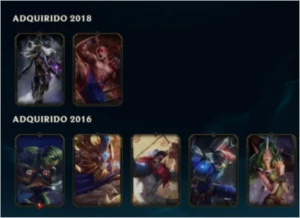 LEVEL 31 UNRANKED, +30 CHAMP, +9 SKINS (INCLUINDO VITORIOSA) - League of Legends LOL