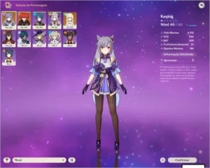 DILUC + KEQING + XINGQIU - RA 17 + 1200 GEMS - Genshin Impact