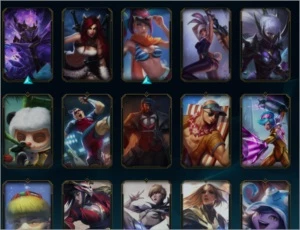 CONTA LOL LV 150 PRATA 2 65 SKINS +680 REAIS GASTOS EM SKINS - League of Legends