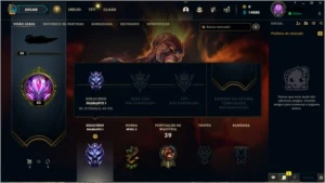 Conta de lol D1 60% de win rate 14k - League of Legends