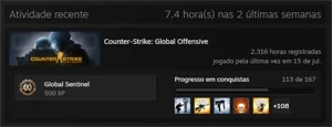 Conta CSGO Level 18 GC - Counter Strike