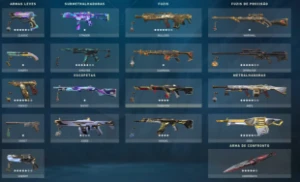 Conta valorant, vandal champions, faca lock in, varias skins