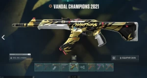 Conta valorant, vandal champions, faca lock in, varias skins