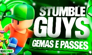 Stumble Guys – Gemas & Tokens | Entrega 24h | Menor Preço