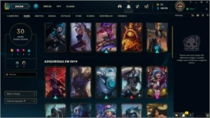 Conta D4 - S8 72% w/r - League of Legends LOL