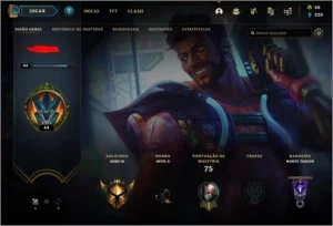 Conta Gold 3 Smurf com skins - League of Legends LOL