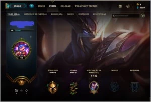 Conta de LOL gold IV - League of Legends