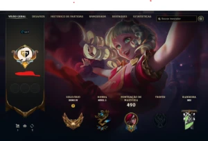 Conta Lol Lvl557, 228 Skins (Para Vender Rapido Plz) - League of Legends