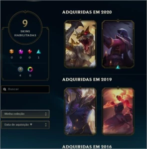 Conta lol diamente 4 - League of Legends