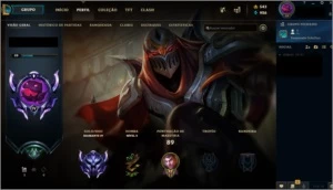 Conta lol diamente 4 - League of Legends