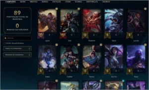 Conta lol diamente 4 - League of Legends