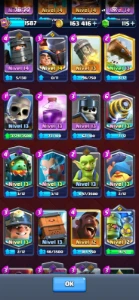 Conta Clash Royale LVL 16 Top + Clash of Clans CV17 Top