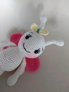 Amigurumi Borboleta Cristal - Artesanato e Personalizados