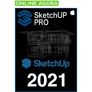 SketchUp pro para Mac m1 m2 e intel - atualizado - Softwares e Licenças