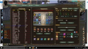Vendo Mercenário - Arcádia set r8 up3 . perfeito estado - Perfect World PW