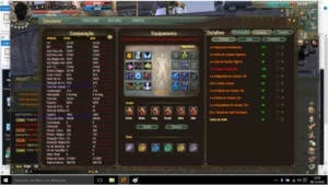Vendo Mercenário - Arcádia set r8 up3 . perfeito estado - Perfect World PW