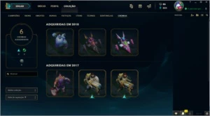 CONTA PLATINA BARATA - League of Legends LOL
