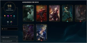 CONTA PLATINA BARATA - League of Legends LOL