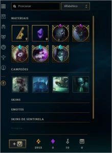 CONTA PLATINA BARATA - League of Legends LOL