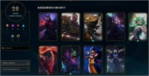 CONTA PLATINA BARATA - League of Legends LOL