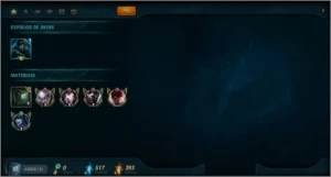 CONTA LEAGUE OF LEGENDS DIAMANTE, 250 REAIS DE SKIN LOL